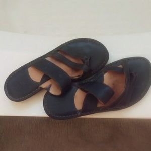 Leather sandals